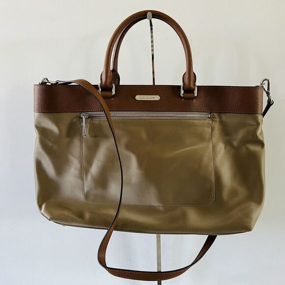 MICHAEL KORS Colgate Dusk Nylon Large East West Large Tote Bag - Picture 1 of 9